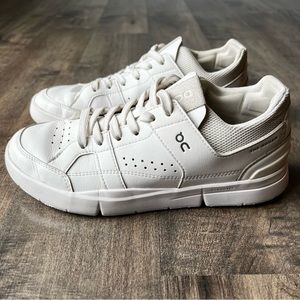 On The Roger Clubhouse Sneakers Women’s 7.5 Low Top White
